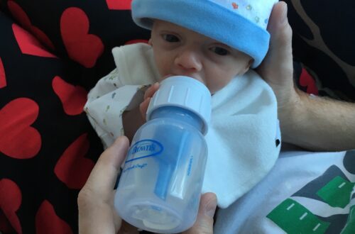 Dr. Brown's Preemie Baby Bottles make feeding a premature baby much easier