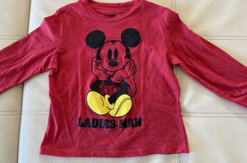 Mickey Mouse Ladies Man Valentine's Day Tee