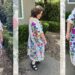 Modeling Photos / Shots and Videos of the Free People Embroidered Bella Flor Floral Print Embroidery Flowers Kaftan Dress